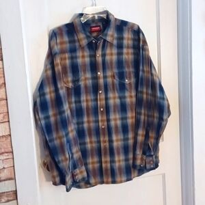 Wrangler Hero men's 2xlarge Western shirt 200 percent cotton